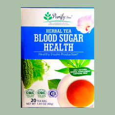 Herbal blood sugar tea by Purify Tree