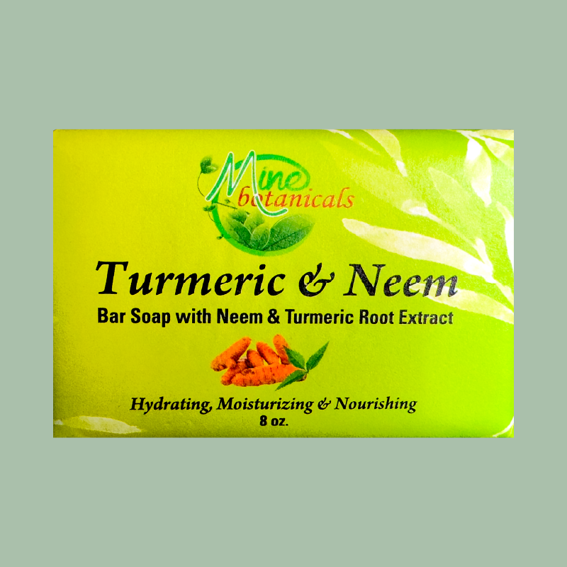 Turmeric Root & Neem Extract All-Natural Bar Soap