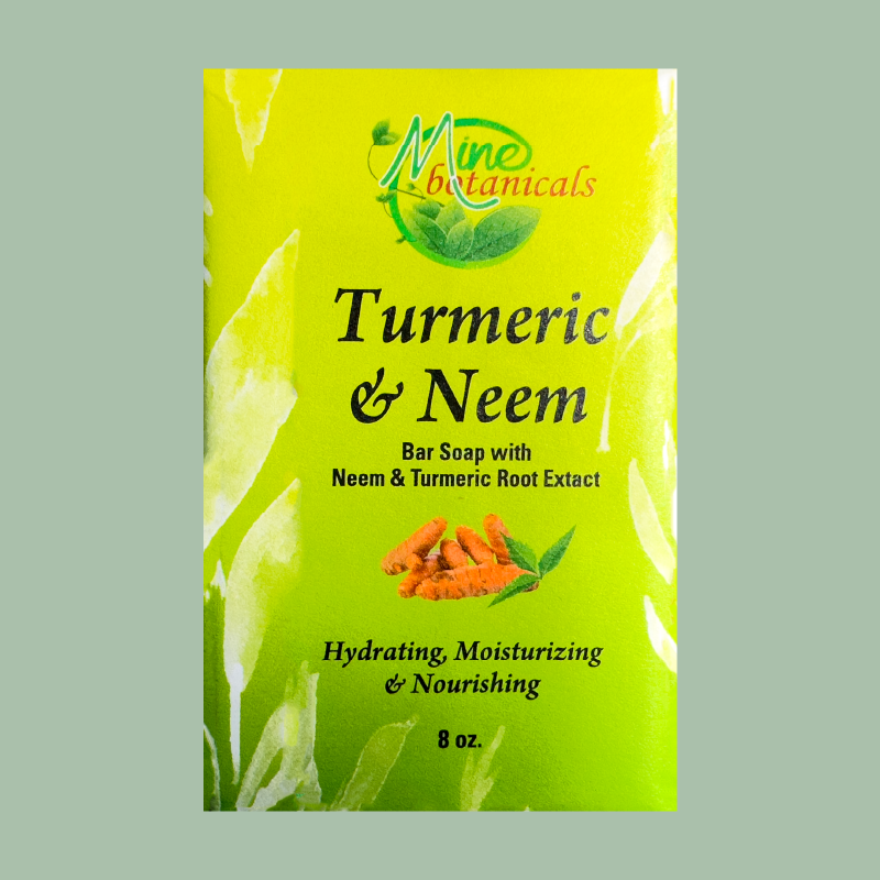 Turmeric Root & Neem Extract All-Natural Bar Soap