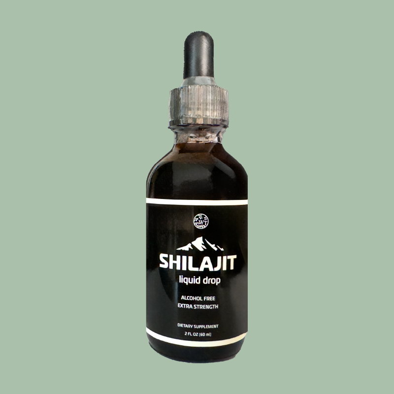 Shilajit liquid drops, alcohol-free, extra strength