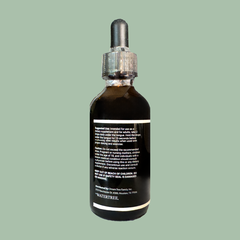 Shilajit liquid drops, suggested use, by the Watertree